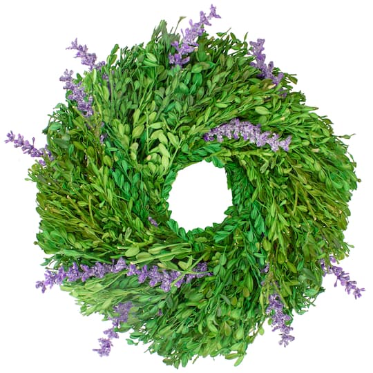 11&#x22; Lavender &#x26; Foliage Wreath